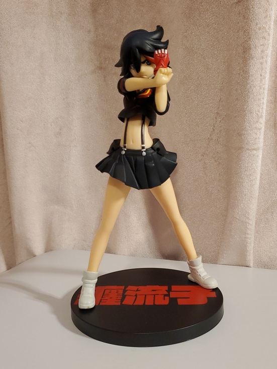 Ryuko Matoi Figures Other - Ryuko Matoi Figures Black Anime Girl Figurine with Red